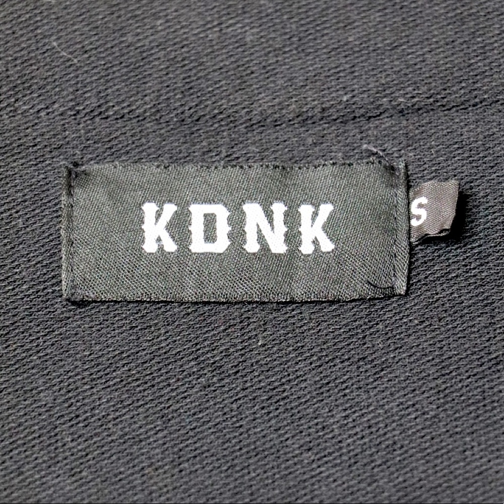Black Baseball-Style Button-Up Shirt - Picture 3 of 4